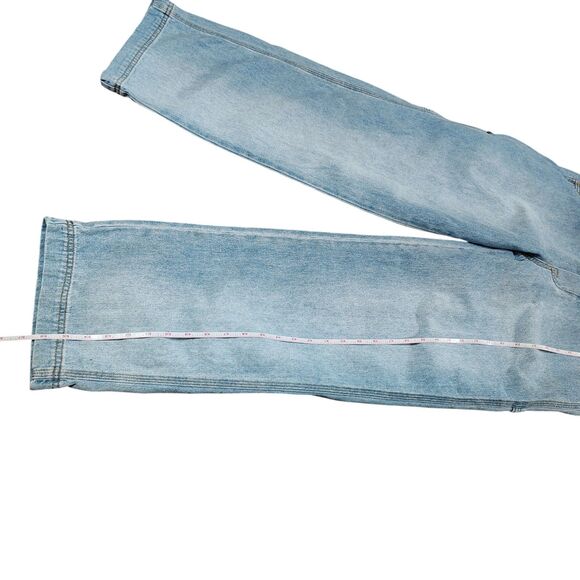 Polo Jeans Co Ralph Lauren Womens Y2K Carpenter Denim Overalls Size S Suspender - Picture 8 of 12